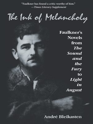 cover image of The Ink of Melancholy